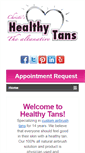 Mobile Screenshot of healthytans.net